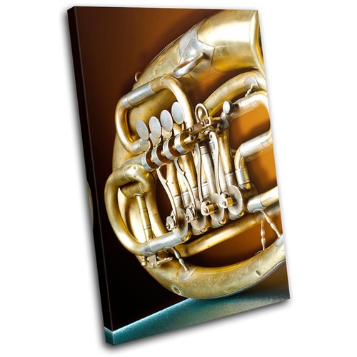 Vintage french horn musical - french,