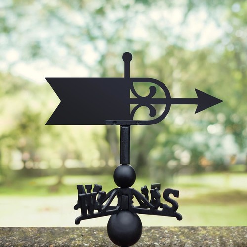 Modern flag iron - flag, weathervane