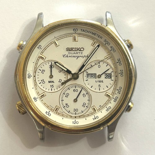 Seiko chronograph watch quartz - chronograph,