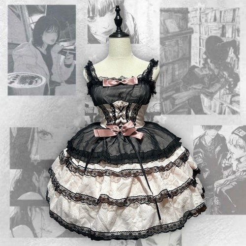 Gothic coquette lolita dress - coquette,