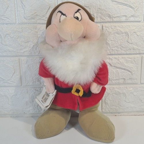 Disney store grumpy plush - store, 11"