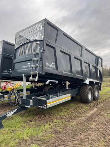 Used marshall silage trailers - used,