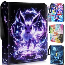 Trading Cards Album Folder 400/900 Pockets Card Binder Holder for Pokemon Card