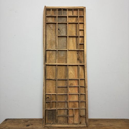 Vintage wooden printers - wooden, tray