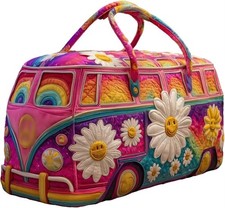 New Hippie Van Quilted Duffle