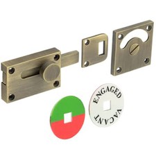 Antique Brass Indicator Lock