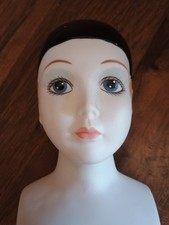 Porcelain Head Pierrot Bust