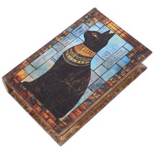  Faux Book Storage Box: Realistic Vintage Book-Shaped Container - Secret