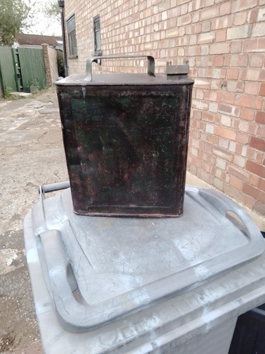 Vintage gallon petrol can - vintage,