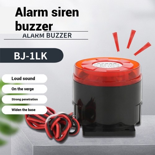 Loud security siren - loud, multiple