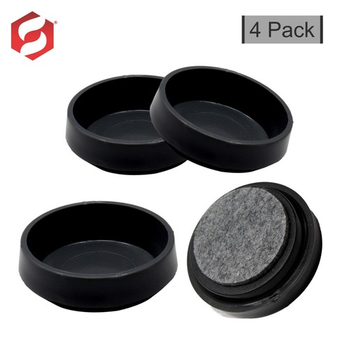 Castor cup with felt 66mm - castor,