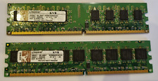2GB (2x1GB) Kingston Kit KVR667D2N5K2/2G DDR2 667Mhz CL5 1.8V PC2-5300 RAM
