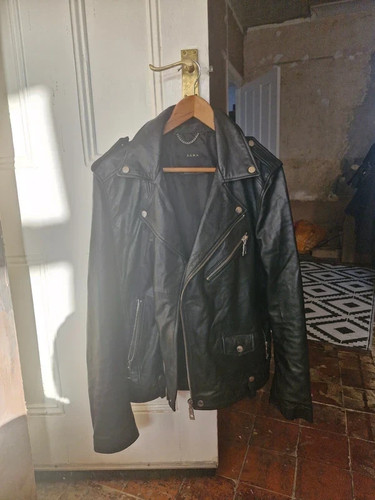Zara men genuine leather - men's,