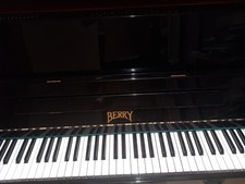 Berry Black Upright Piano Very