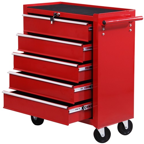 Homcom tool trolley with - tool, 5
