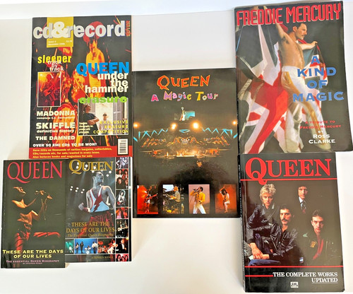 Queen freddie mercury book - queen,