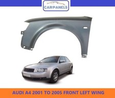 AUDI A4 B6 FRONT WING 2001-2005 LEFT PASSENGERS SIDE SALOON & ESTATE ONLY