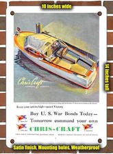 Metal Sign - 1944 Chris Craft Express Cruiser