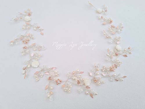 Bridal hair vine wedding - hair,