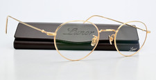 LUNOR Glasses XV Mod 1503 GP Gold Plated Polished Germany Panto Noble Small New
