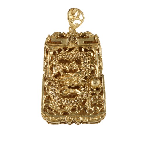 Chinese style old - brass, hand