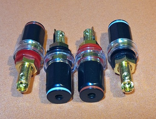 4pcs gold plated - 4pcs,