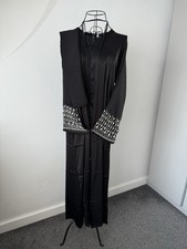 Black Dubai Style Embroidery