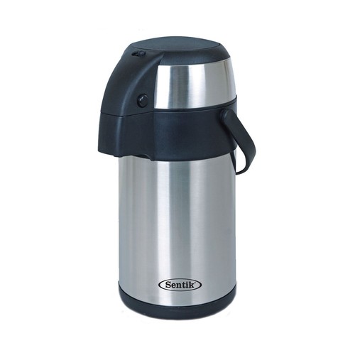 Litre stainless steel airpot - steel,