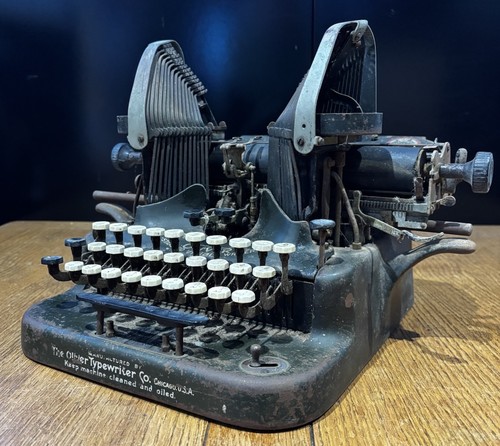 Antique oliver typewriter - antique,