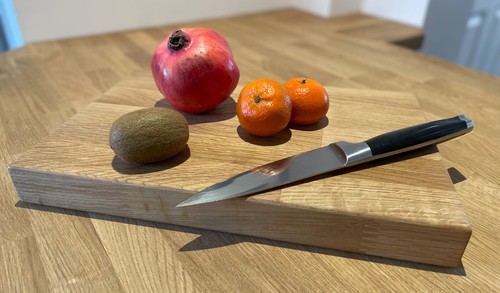 Solid oak 40mm - 40mm, block