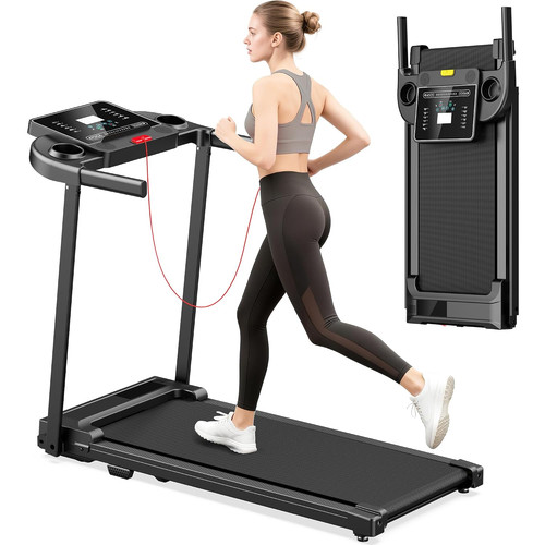 Foldable treadmill with - foldable,