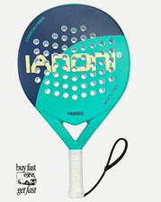 IANONI Padel Racket Carbon Fibre Surface Racquets with Foam Core Lightweight