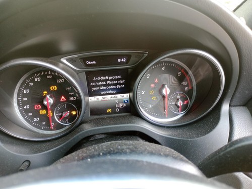Mercedes cla speedometer - mercedes,