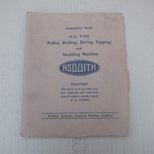 ASQUITH OD TYPE RADIAL DRILL