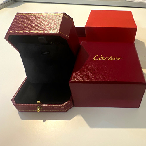 Cartier red leather - cartier,