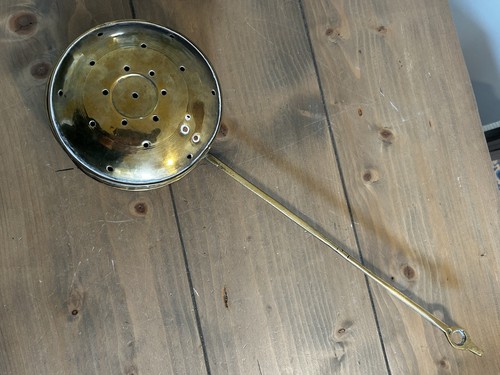 Antique english solid brass - solid,
