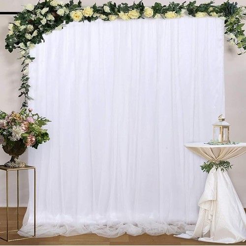 White fabric backdrop - white,