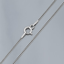 STERLING SILVER CURB CHAIN /