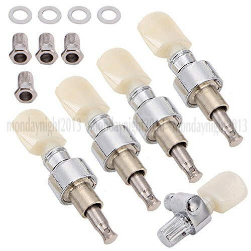 White pearl buttons banjo