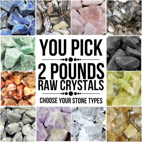 Lbs raw crystals - 2,