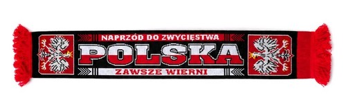 Poland national football - football, scarf