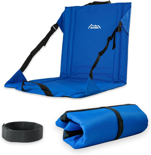 Andes blue folding beach chair - andes,
