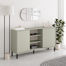 Ash Green 2 Door Curved
