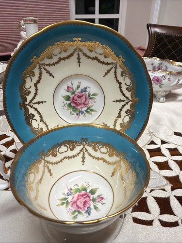Aynsley bone china tea set - china,