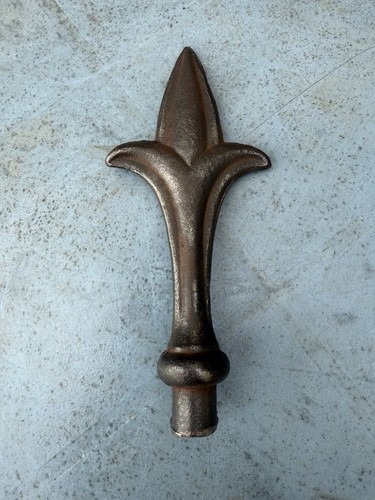 Vintage cast iron railing - cast,
