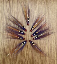 3 x Yellow Orange & Purple