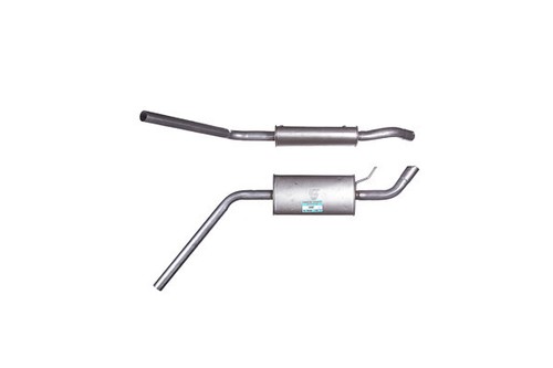 Exhaust silencer centre pipe - exhaust,