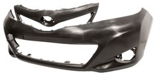 Fits Toyota Yaris Front Bumper Black 2012-2014