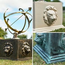 Ornate Lion Head Cast