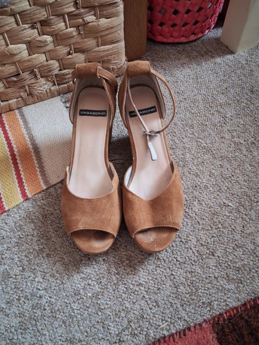 Vagabond peep toe - wedge, shoe